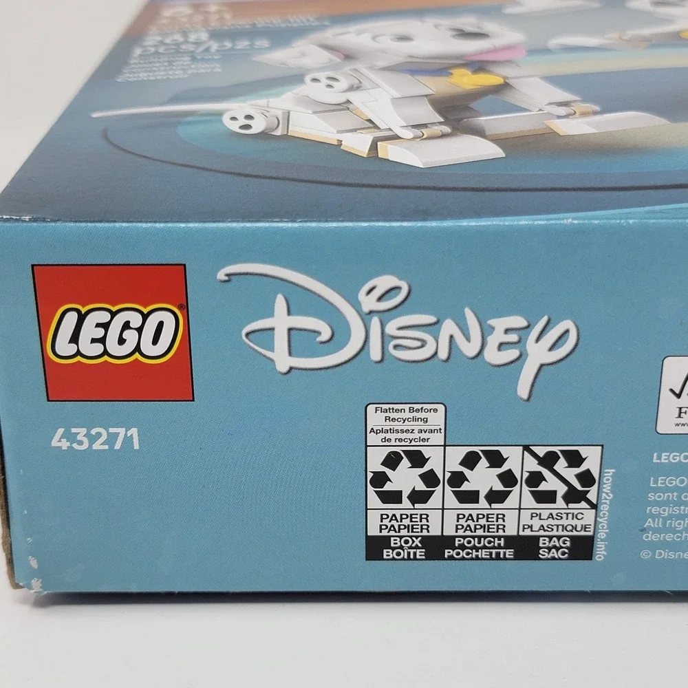 LEGO 43271 Disney Lucky & Penny 101 Dalmatians Puppies ~ 268 pcs Factory Sealed!
